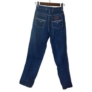 Vintage Bonjour Jeans Dark Blue Wash sz 7 90s Y2K